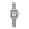 Leisure Waterproof Women Quartz Watch Alloy Steel With Diamond Bracelet Square Dial Fashion Style