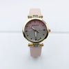 Leisure Women's Alloy And Pu Leather Round Dial Quartz Watch