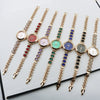 Leisure Women's Quartz Bracelet Watch Alloy Case Stainless Steel Strap Round Dial