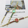Leisure Women's Quartz Bracelet Watch Alloy Case Stainless Steel Strap Round Dial