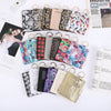 Leopard Print Pu Leather Card Bag Id Bag Coin Purse Clutch Bag Bank Card Bus Card Case