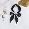Letter Long Hair Band Scarf Women's Allseason Decoration Scarf