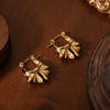 Light Luxury Bow Titanium Steel Electroplated Earrings For Women