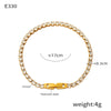 Light Luxury Cold Style Elegant Temperament All Match 316L Stainless Steel Bracelet With Colorful Zircon Inlay And Geometric Design