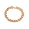 Light Luxury Copper Jewelry With Colored Diamond Bow Butterfly Dragonfly Insect Pattern Necklace Bracelet Set For Women