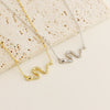 Light Luxury Design Necklace S925 Silver Spirit Snake Zodiac Electroplated For Women