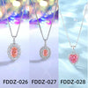 Light Luxury Diamond S925 Silver Necklace With Geometric Pattern And Chopin Chain