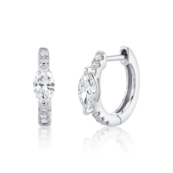 Light Luxury Ear Buckle Wind Earrings For Women With Flower Pattern