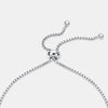 Light Luxury Fashion Cultivated Emerald Women's Bracelet S925 Silver Geometric Design Diamond Set