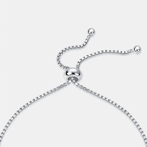 Light Luxury Fashion Cultivated Emerald Women's Bracelet S925 Silver Geometric Design Diamond Set