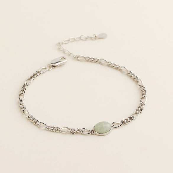 Light Luxury Geometric S925 Silver Electroplated Bracelet For Women