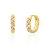 Light Luxury Geometric S925 Silver Electroplated Earrings For Women