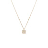 Light Luxury Geometric Shell Necklace Titanium Steel Women's Fashionable Collarbone Chain