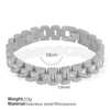 Light Luxury Geometric 316L Stainless Steel Electroplated Bracelet For Women