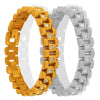 Light Luxury Geometric 316L Stainless Steel Electroplated Bracelet For Women