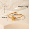 Light Luxury High End Sense Niche Exaggerated Stainless Steel Snake Shaped Geometric Titanium Steel Opening Bracelet With Electroplating