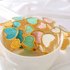 Light Luxury Open Color Love Shaped Oil Titanium Steel And Stainless Steel Electroplated Bracelet