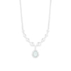 Light Luxury Pearl Necklace With Titanium Steel Pendant And Beads