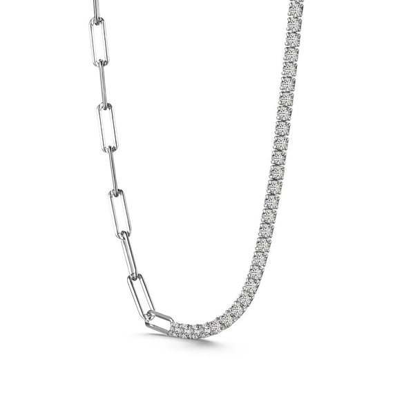 Light Luxury S925 Sterling Silver Women's Bracelet Necklace With Square Design And Electroplating Treatment