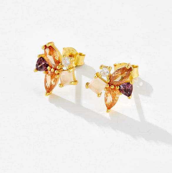 Light Luxury S925 Sterling Silver Women's Earrings With Zircon Design