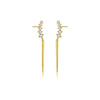 Light Luxury S925 Sterling Silver Women's Earrings With Zircon Design