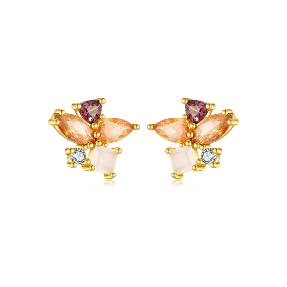 Light Luxury S925 Sterling Silver Women's Earrings With Zircon Design