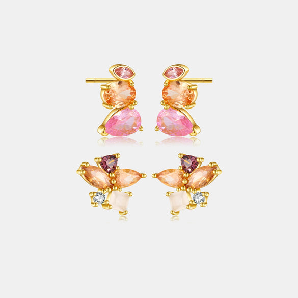 Light Luxury S925 Sterling Silver Women's Earrings With Zircon Design
