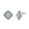 Light Luxury 925 Silver Jewelry Set With Cube Sugar Pink 8A Zircon And High Carbon Diamond Electroplated For Women