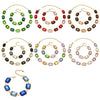 Light Luxury Stainless Steel Chain Jewelry Set With Zircon Stone Inlay And Electroplated Gold Finish Necklace And Bracelet For Women
