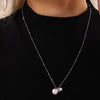 Light Luxury Stainless Steel Cnc Zircon Bead Necklace With Constellation Symbol Earrings Jewelry Set For Women Electroplated
