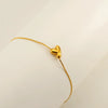 Light Luxury 316L Stainless Steel Letter Bracelet With Diamond Design For Women