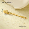 Light Luxury Stainless Steel Shell Hairpin With Pearl Conch Starfish Women's Hair Accessories Electroplated