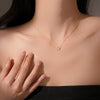Light Luxury Style Floral S925 Sterling Silver Necklace And Cool Earrings With Platinum Or 18K Gold Electroplating