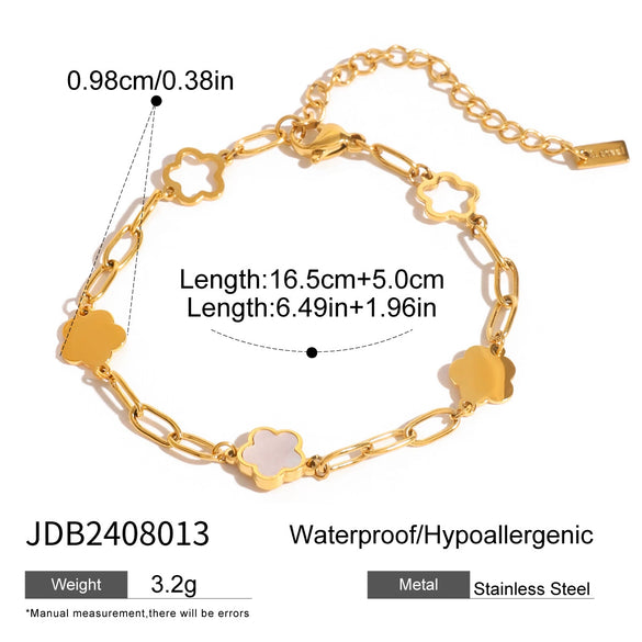 Light Luxury Titanium Steel And Stainless Steel Necklace With Geometric Style And Electroplating Treatment For Women