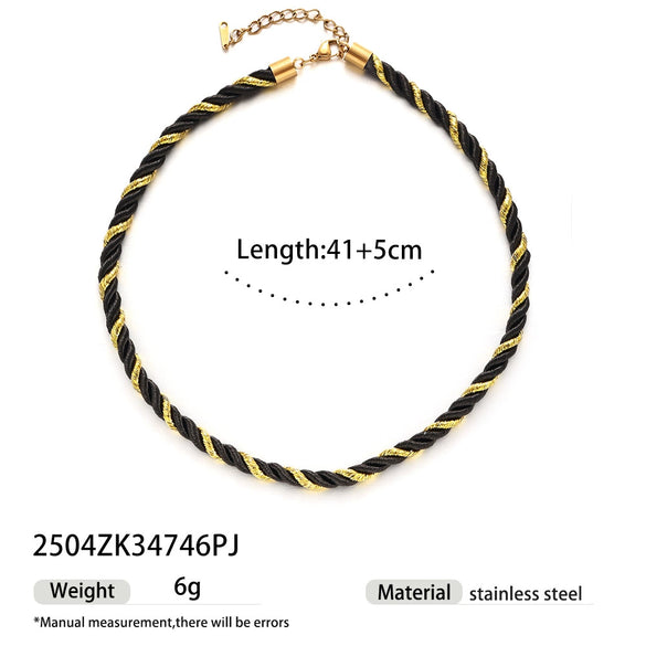 Light Luxury Trendy All Match Conch Sea Star Sun Necklace Made Of 18K Gold And Stainless Steel