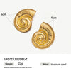Light Luxury Trendy All Match Conch Sea Star Sun Necklace Made Of 18K Gold And Stainless Steel