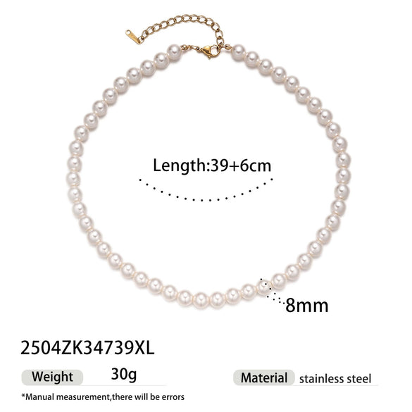 Light Luxury Trendy All Match Conch Sea Star Sun Necklace Made Of 18K Gold And Stainless Steel