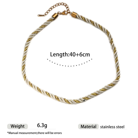 Light Luxury Trendy All Match Conch Sea Star Sun Necklace Made Of 18K Gold And Stainless Steel