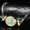 Light Luxury Women's Geometric S925 Sterling Silver Bracelet Set With Precious Stones