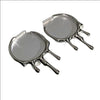 Liquid Lava Drop Shape Alloy Earrings With Electroplated Finish Simple Unisex Trendy Distinctive Design