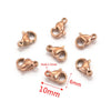 Lobster Buckle Connecting Buckle Dog Buckle Jewelry Accessories Stainless Steel Totem Electroplated