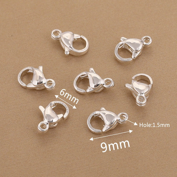 Lobster Buckle Connecting Buckle Dog Buckle Jewelry Accessories Stainless Steel Totem Electroplated