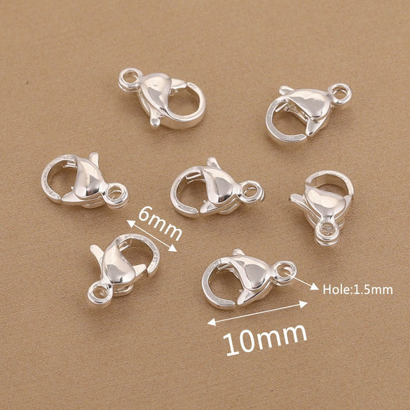 Lobster Buckle Connecting Buckle Dog Buckle Jewelry Accessories Stainless Steel Totem Electroplated