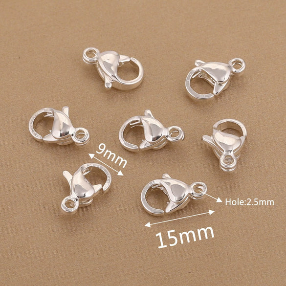Lobster Buckle Connecting Buckle Dog Buckle Jewelry Accessories Stainless Steel Totem Electroplated