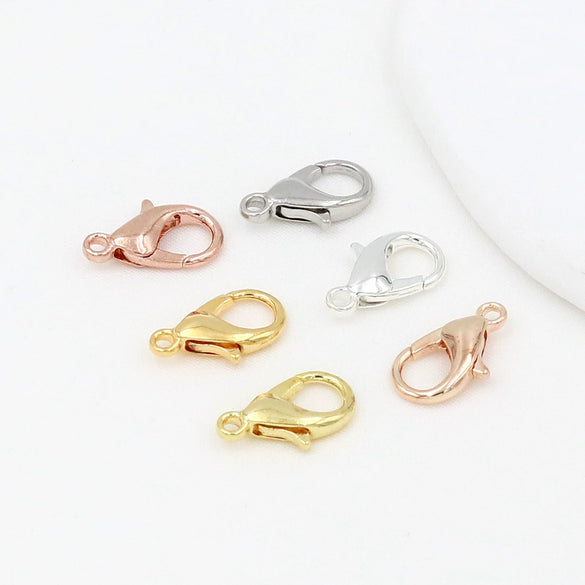 Lobster Clasp And Spring Clasp Alloy Accessories Electroplated Diy Beaded