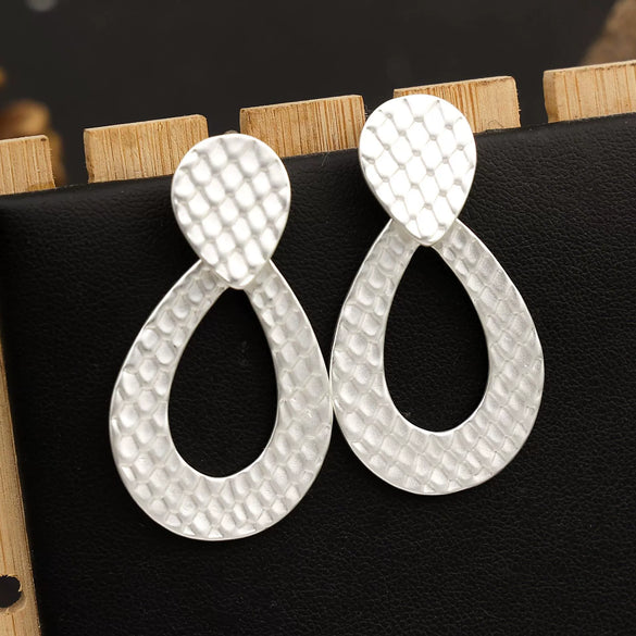 Long Geometric Retro Statement Earrings For Women Alloy Exaggerated Drop Jewelry Wholesale