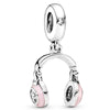 Loose Beads Accessories Bracelet Pendant Metal Heart Beaded With Totem Pattern And Electroplating Process