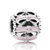 Loose Beads Accessories Bracelet Pendant Metal Heart Beaded With Totem Pattern And Electroplating Process