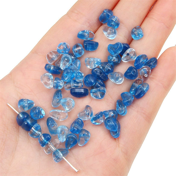Loose Beads Acrylic And Glass Glaze Imitation Natural Gravel Irregular Diy Handmade