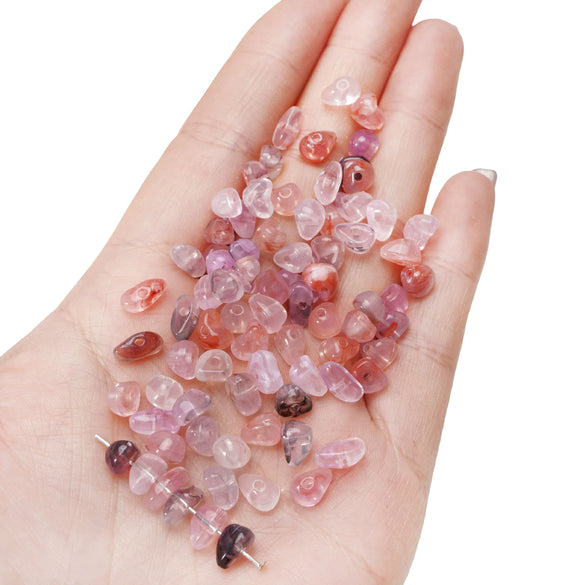 Loose Beads Acrylic And Glass Glaze Imitation Natural Gravel Irregular Diy Handmade